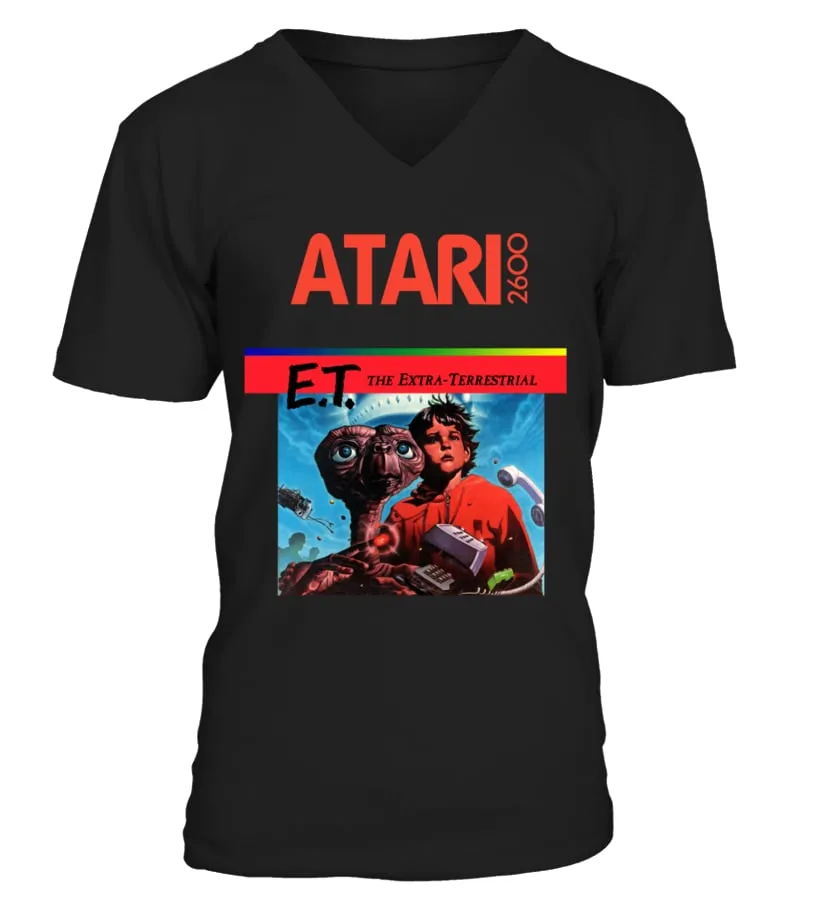 008. E.T. THE EXTRATERRESTRIAL BK CAMISETA CUELLO EN V UNISEX