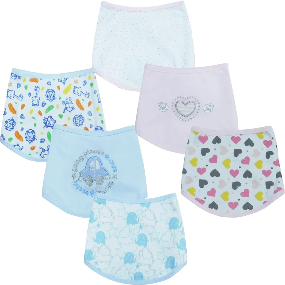 10425 Baberos Bandana Gamberrritos (20X16)