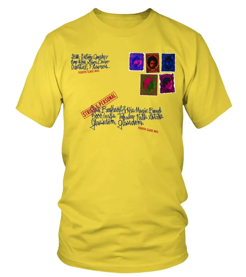 137YL. CAPTAIN BEEFHEART &AMP; HIS MAGIC BAND  STRICTLY PERSONAL (1968) CAMISETA CUELLO REDONDO UNISEX