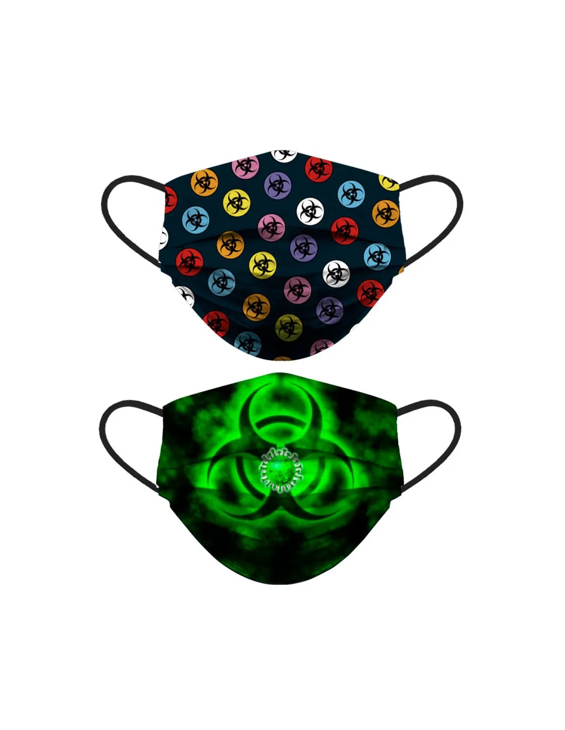 Accesorio facial reversible Nivel 3, Bio Hazard
