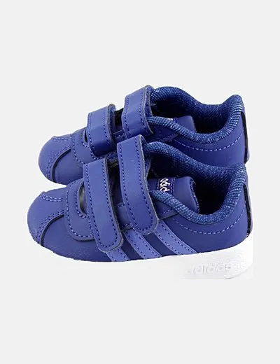 Adidas Deportiva azul velcro