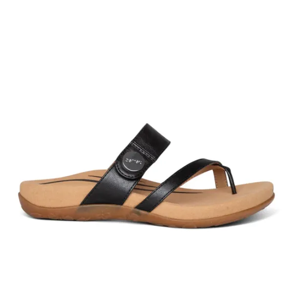 Aetrex femenino Izzy Black