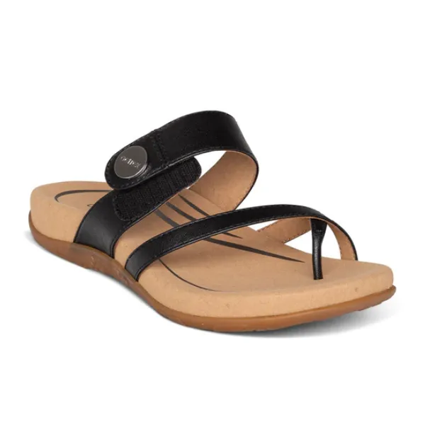 Aetrex femenino Izzy Black