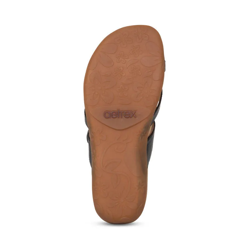 Aetrex femenino Izzy Black