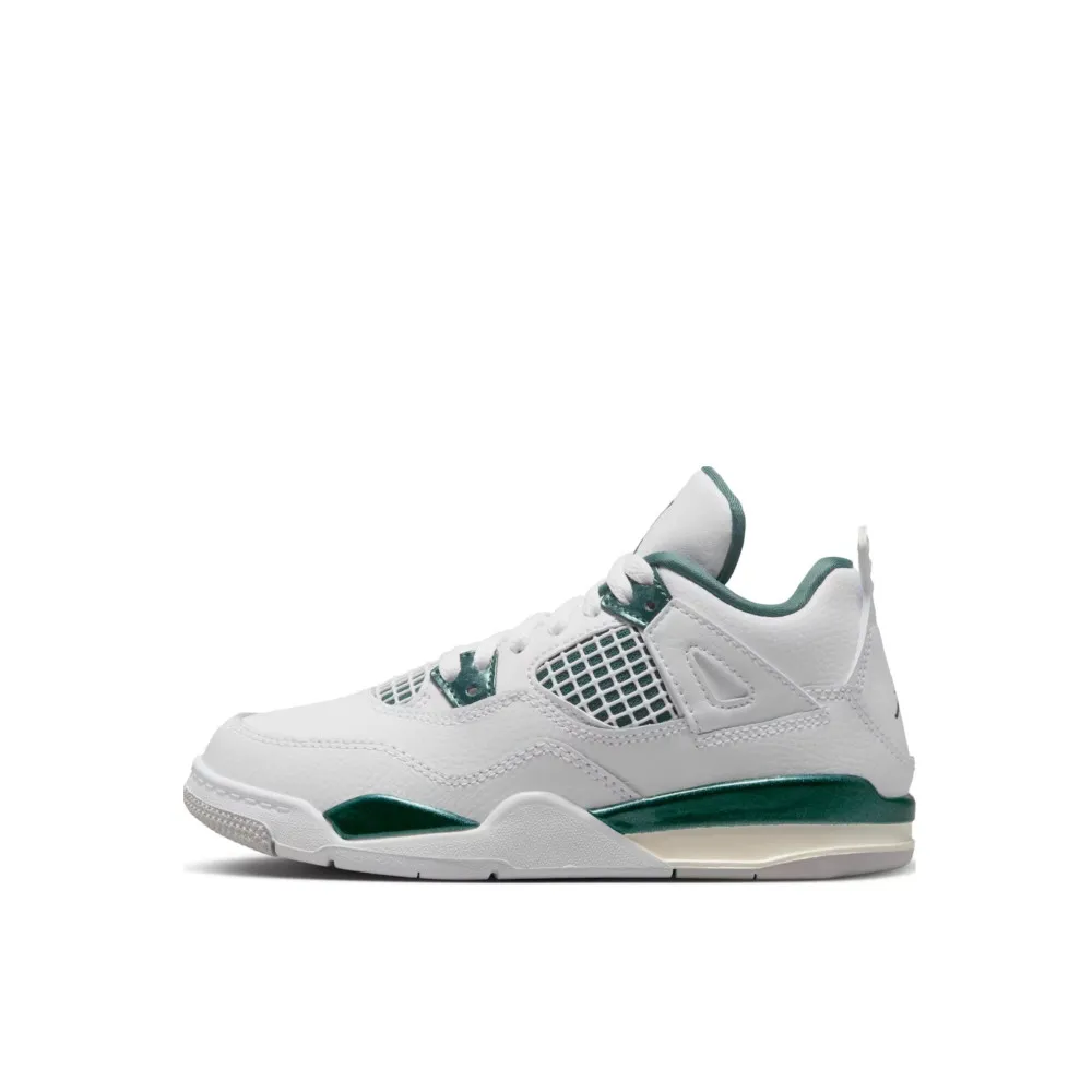 Air Jordan 4 Retro Oxidized Green Niños y bebés