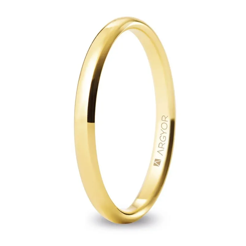 Alianza "Argyor" Pulida Oro 18k 2.50 mm (5125566)