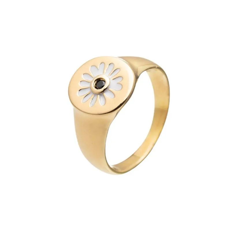 ANILLO AGATHA PARIS SARA CARBONERO CIAM BAÑO ORO MARGARITA 2240406270