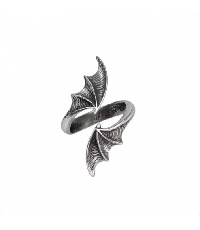 Anillo Alas Murcielago A NIGHT WITH GOETHE Alchemy R244