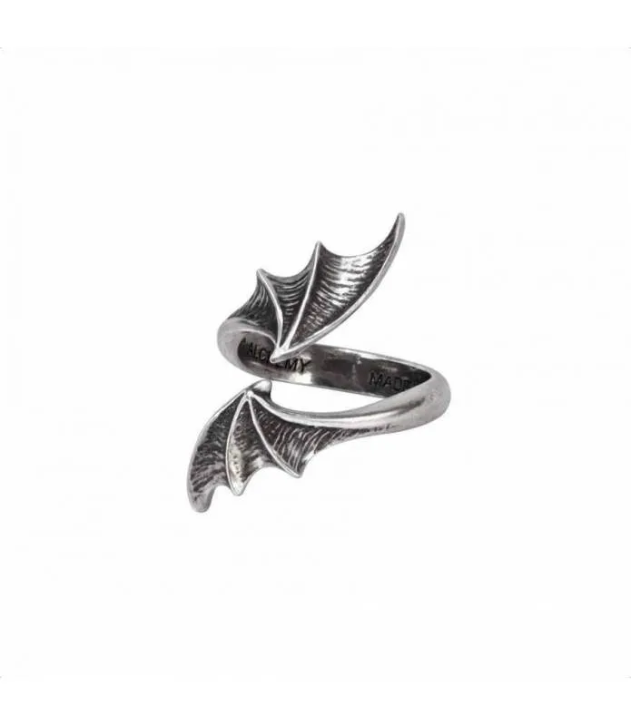 Anillo Alas Murcielago A NIGHT WITH GOETHE Alchemy R244