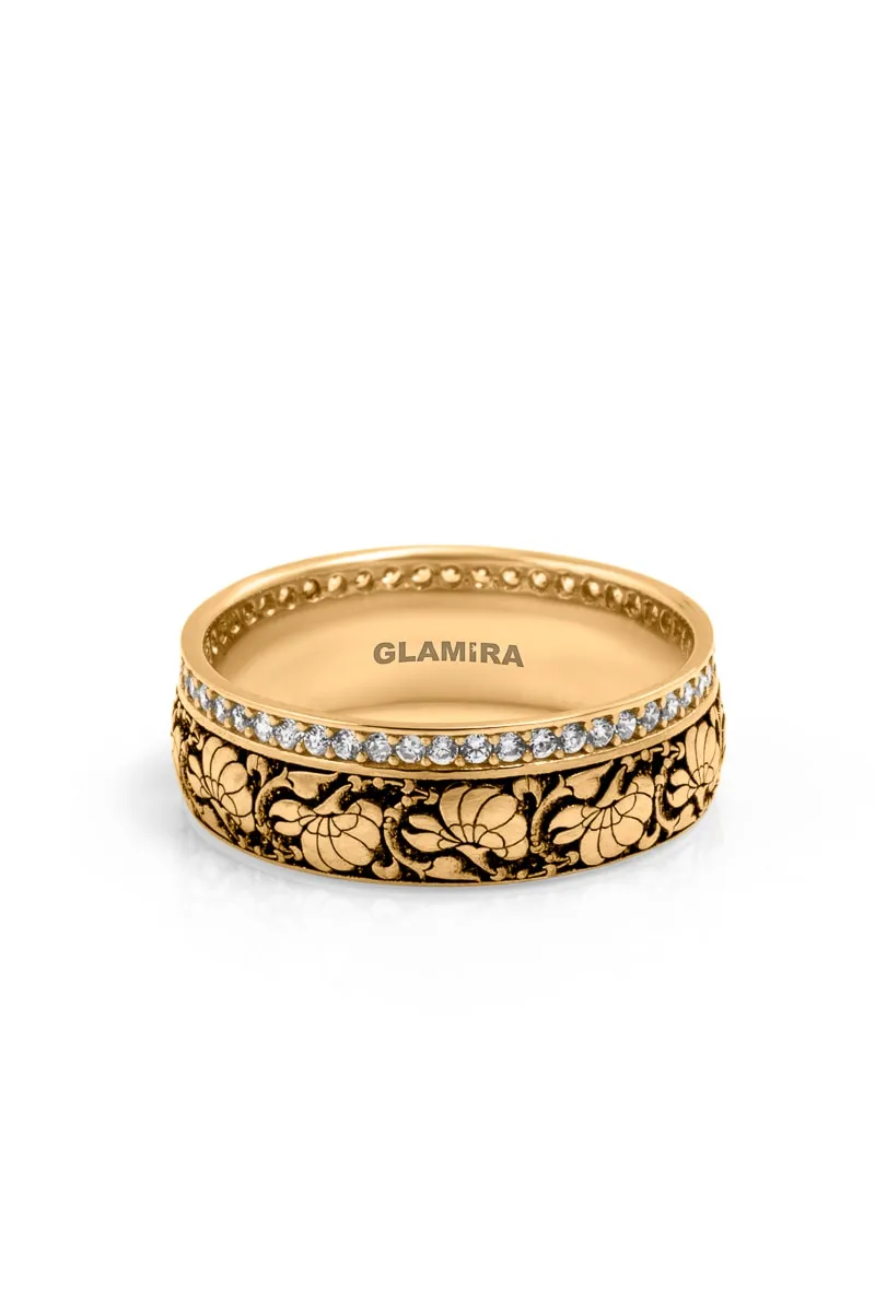 Anillo Boda Mujer Ornate Chic