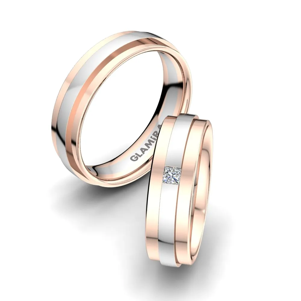 Anillo de boda White Innocence 6 mm