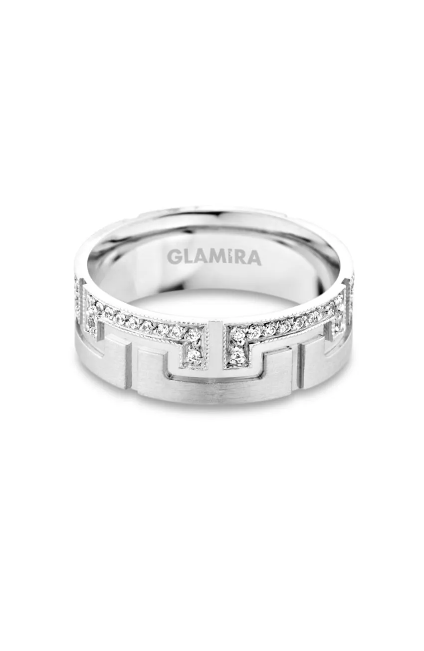 Anillo de boda White Oasis