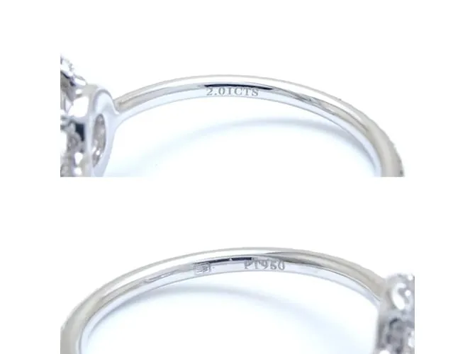 Anillo de diamante micropavé Harry Winston 