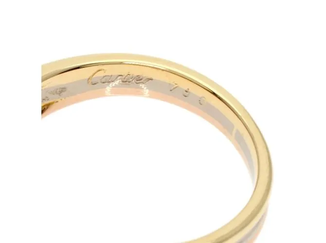 Anillo de diamante tricolor Cartier 