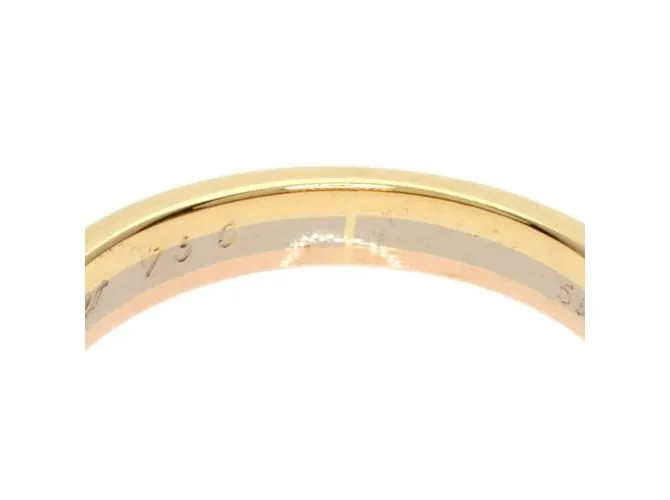 Anillo de diamante tricolor Cartier 