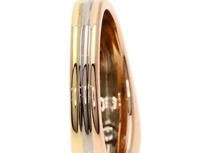 Anillo de diamante tricolor Cartier 