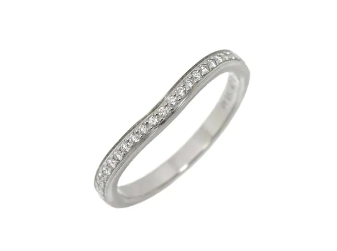 Anillo de platino con diamante Cartier Ballerina Curve #47 