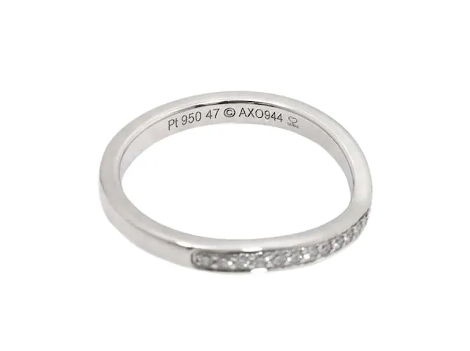 Anillo de platino con diamante Cartier Ballerina Curve #47 