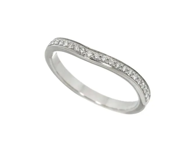 Anillo de platino con diamante Cartier Ballerina Curve #47 