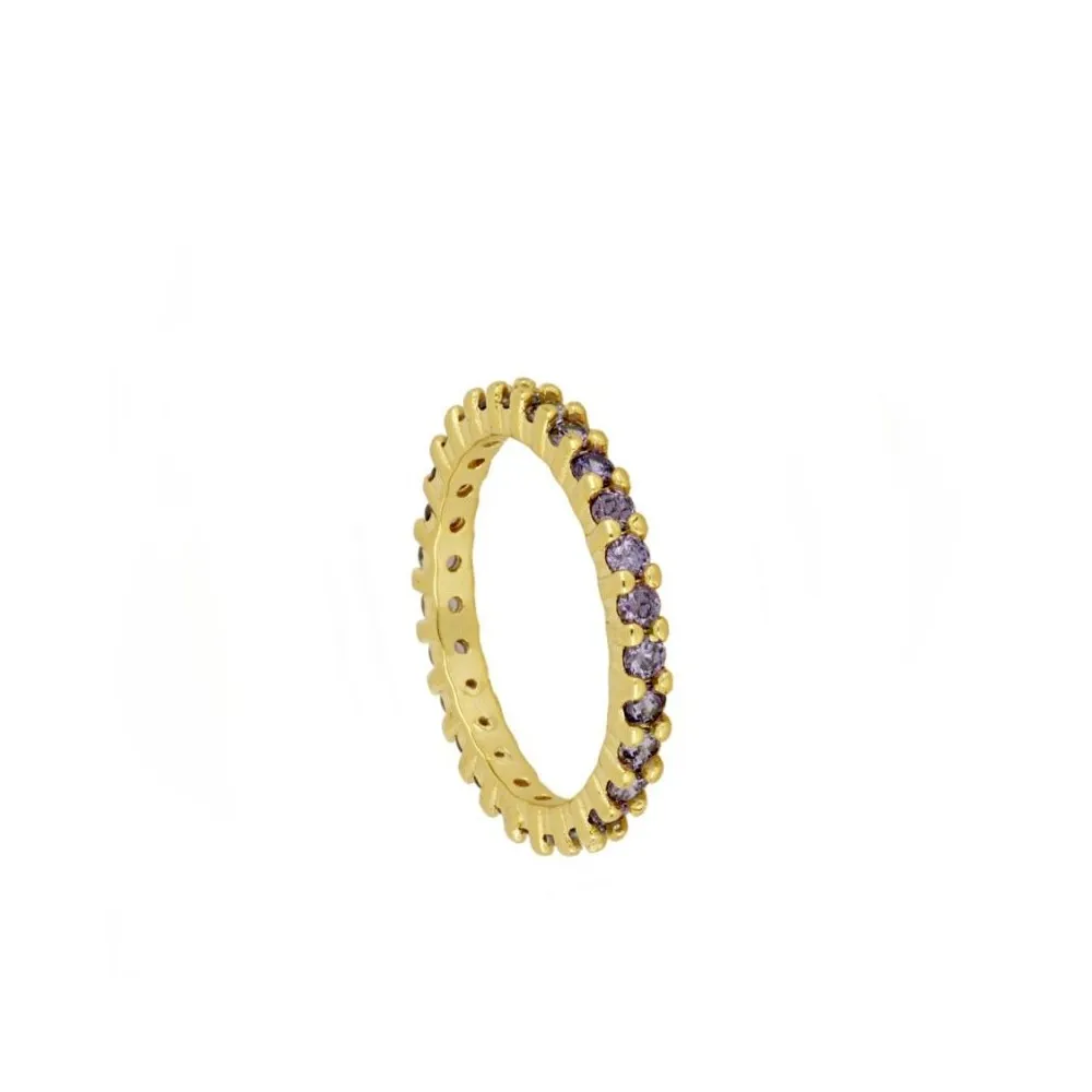 Anillo Eve Lavanda Oro