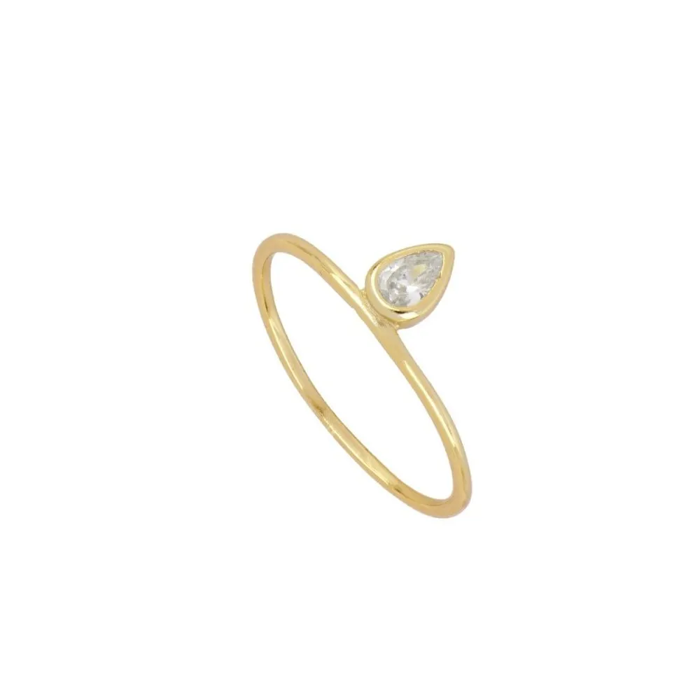 Anillo Mavala Blanco Oro