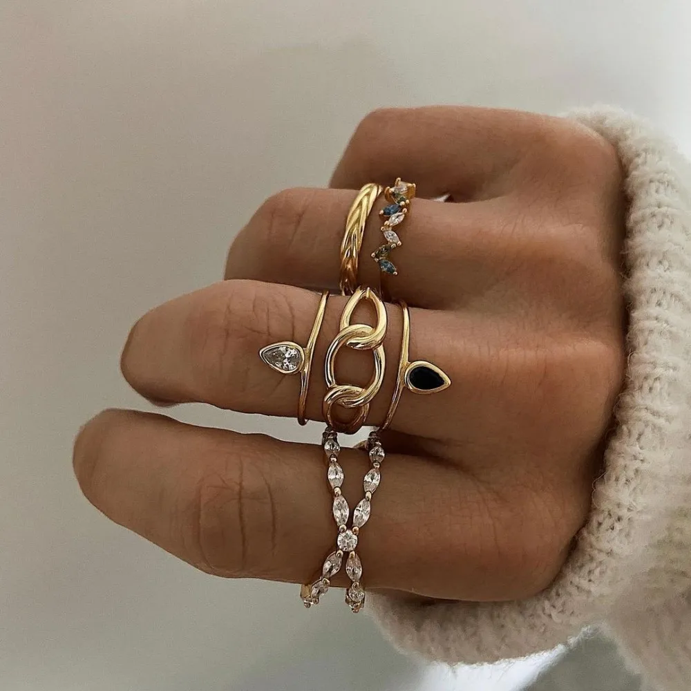 Anillo Mavala Blanco Oro