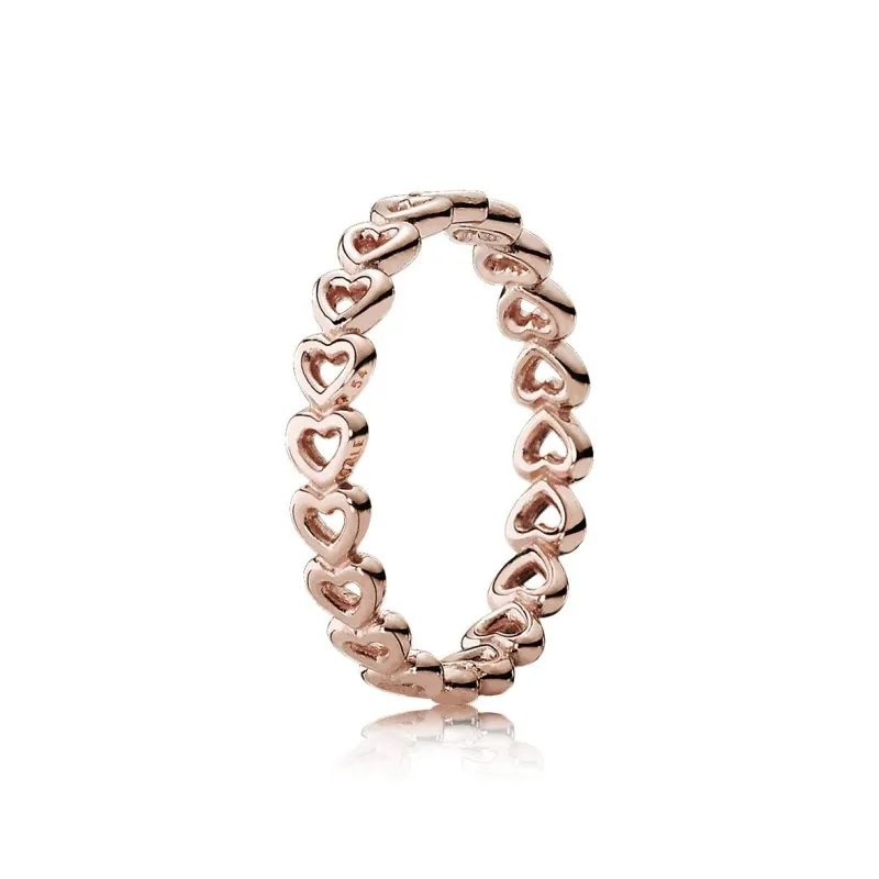 ANILLO PANDORA ROSE AMOR ENTRELAZADO 180177