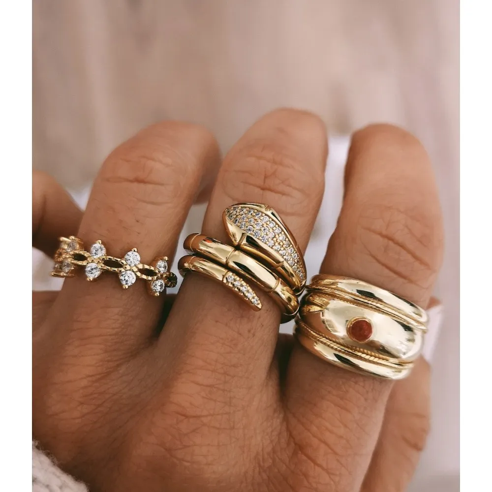 Anillo Serpent Oro