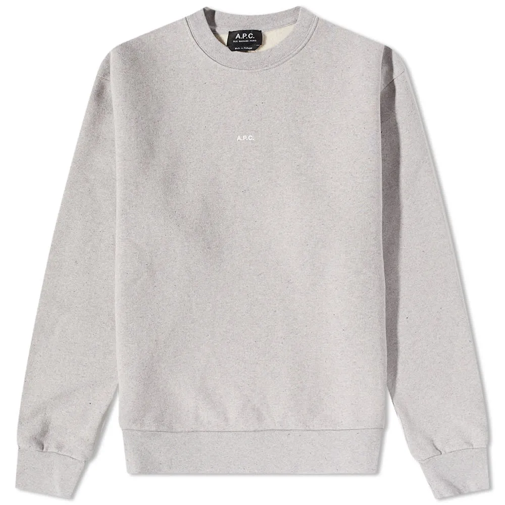 A.P.C. Steve Central Logo Crewneck