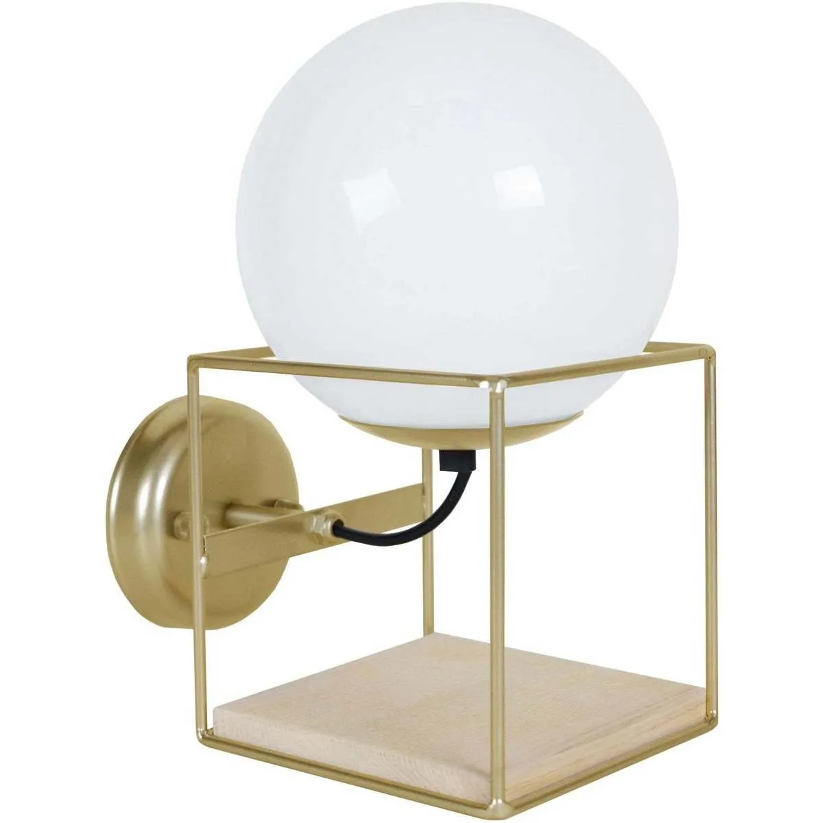 Aplique redondo metal oro