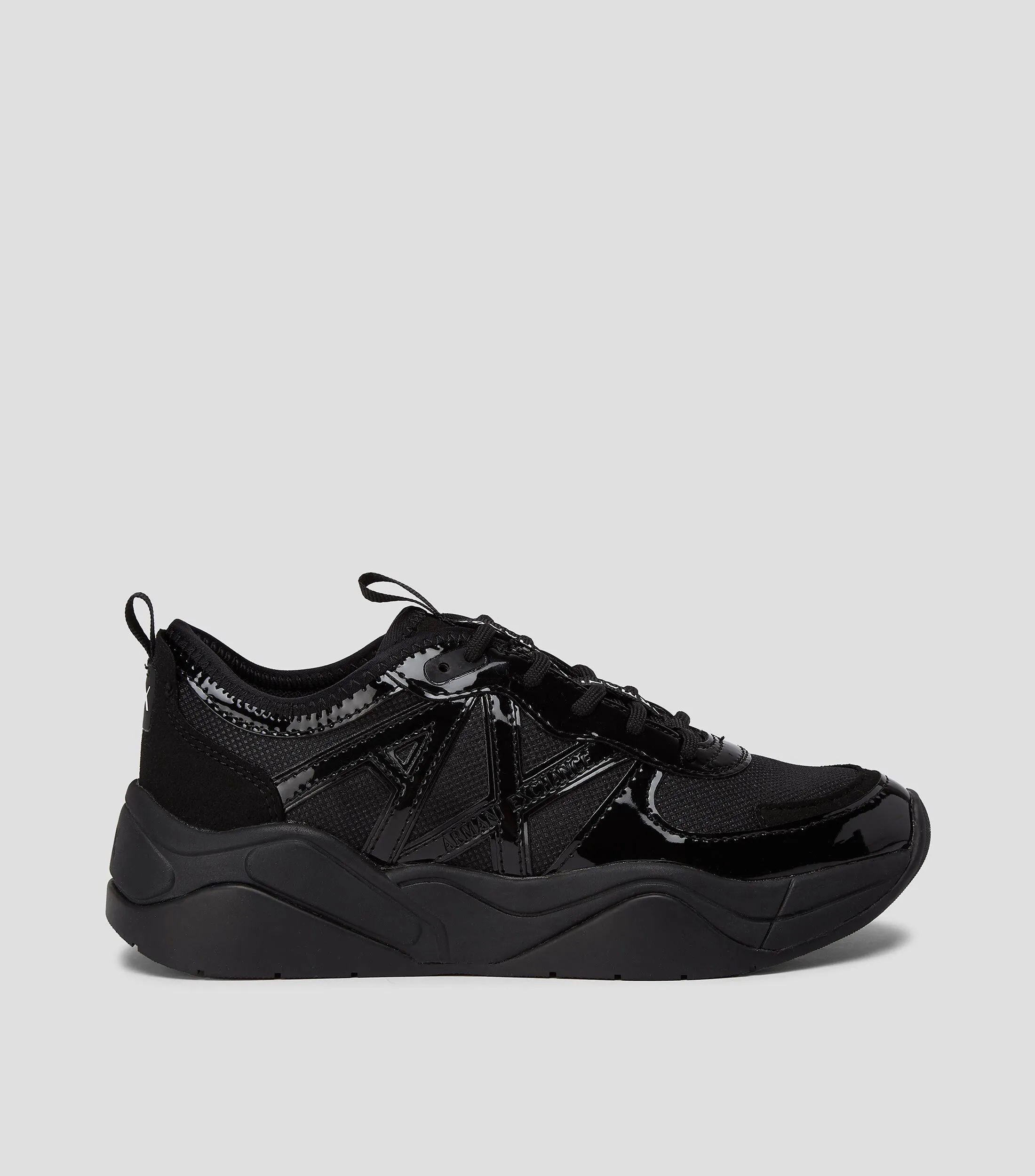 Armani Exchange Tenis casuales con logo Mujer