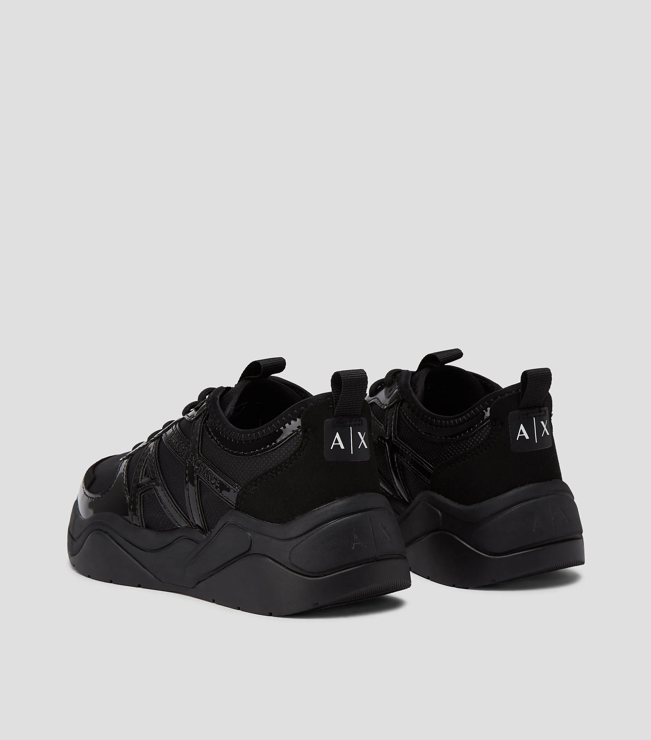 Armani Exchange Tenis casuales con logo Mujer