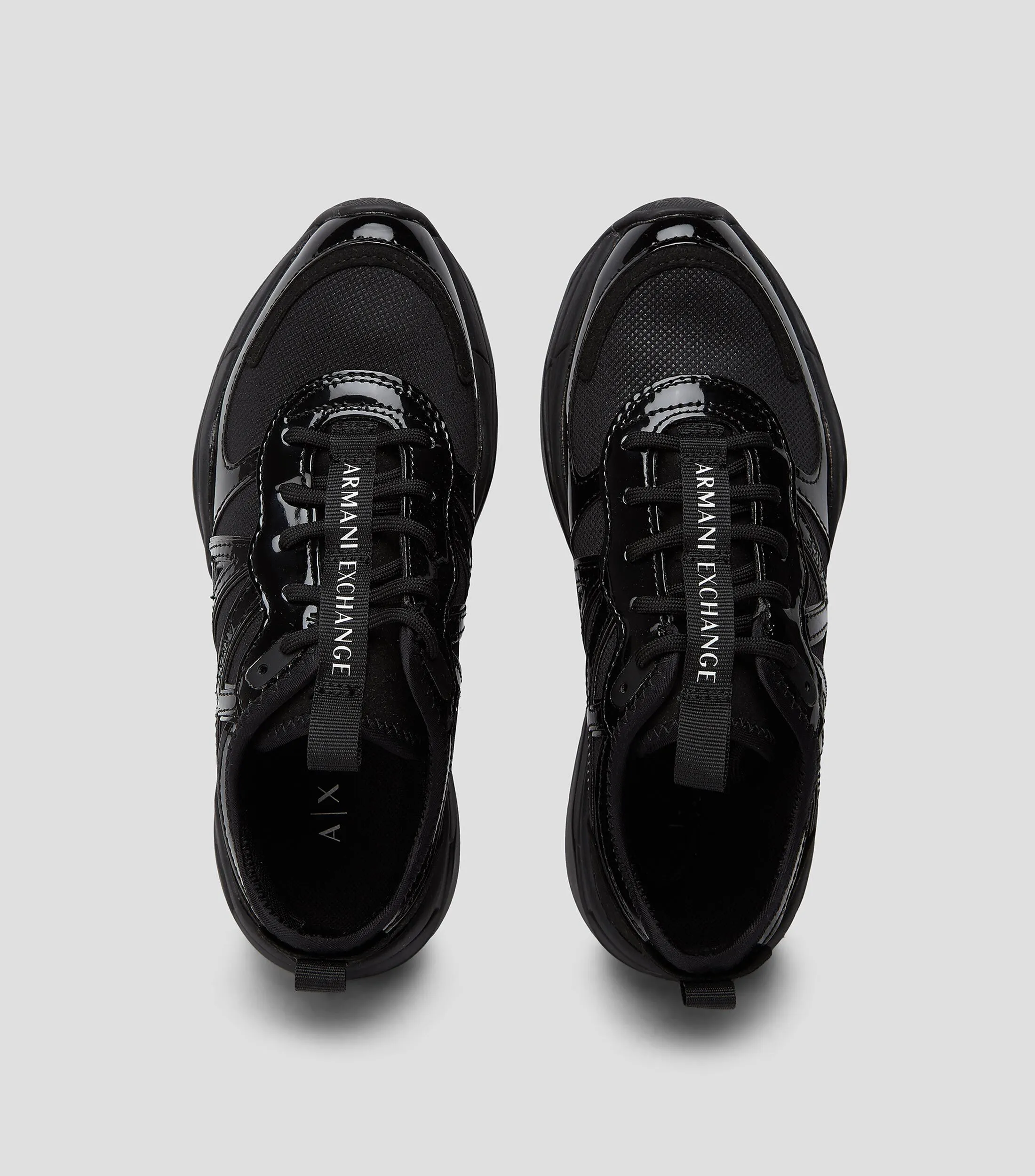 Armani Exchange Tenis casuales con logo Mujer