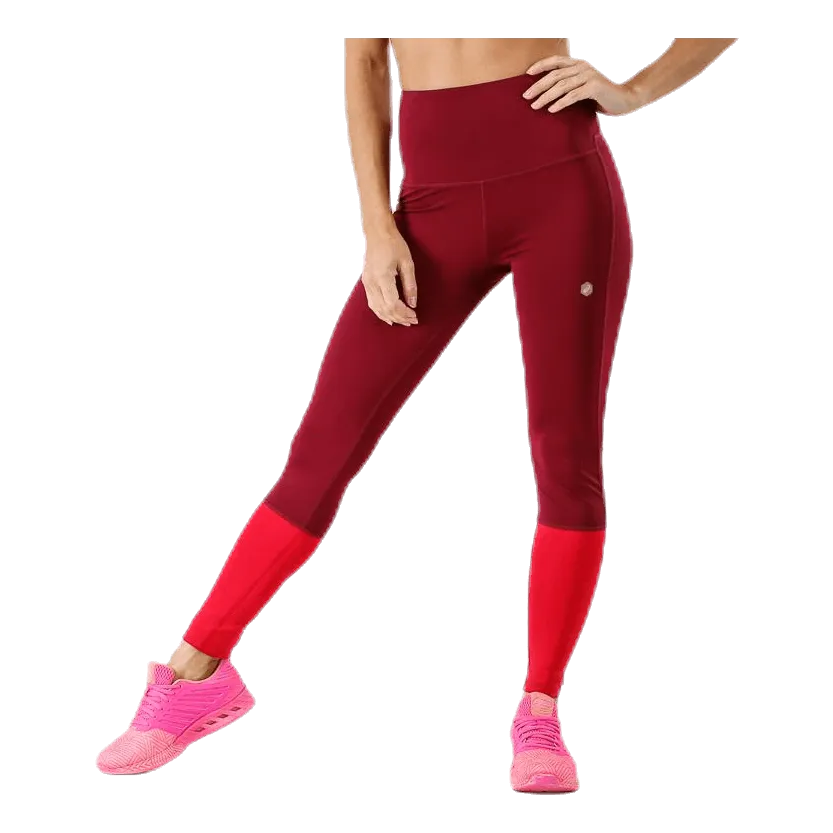 Asics High Waist Tight Purple/Red