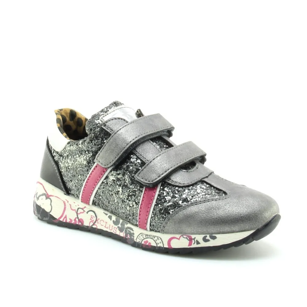 Asso 44458 Gris velcro
