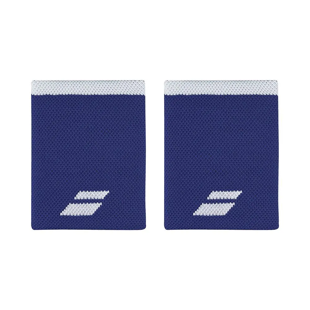Babolat Tenis Munhequeras Logo_Jumbo_Wristband Sodalite_Blue