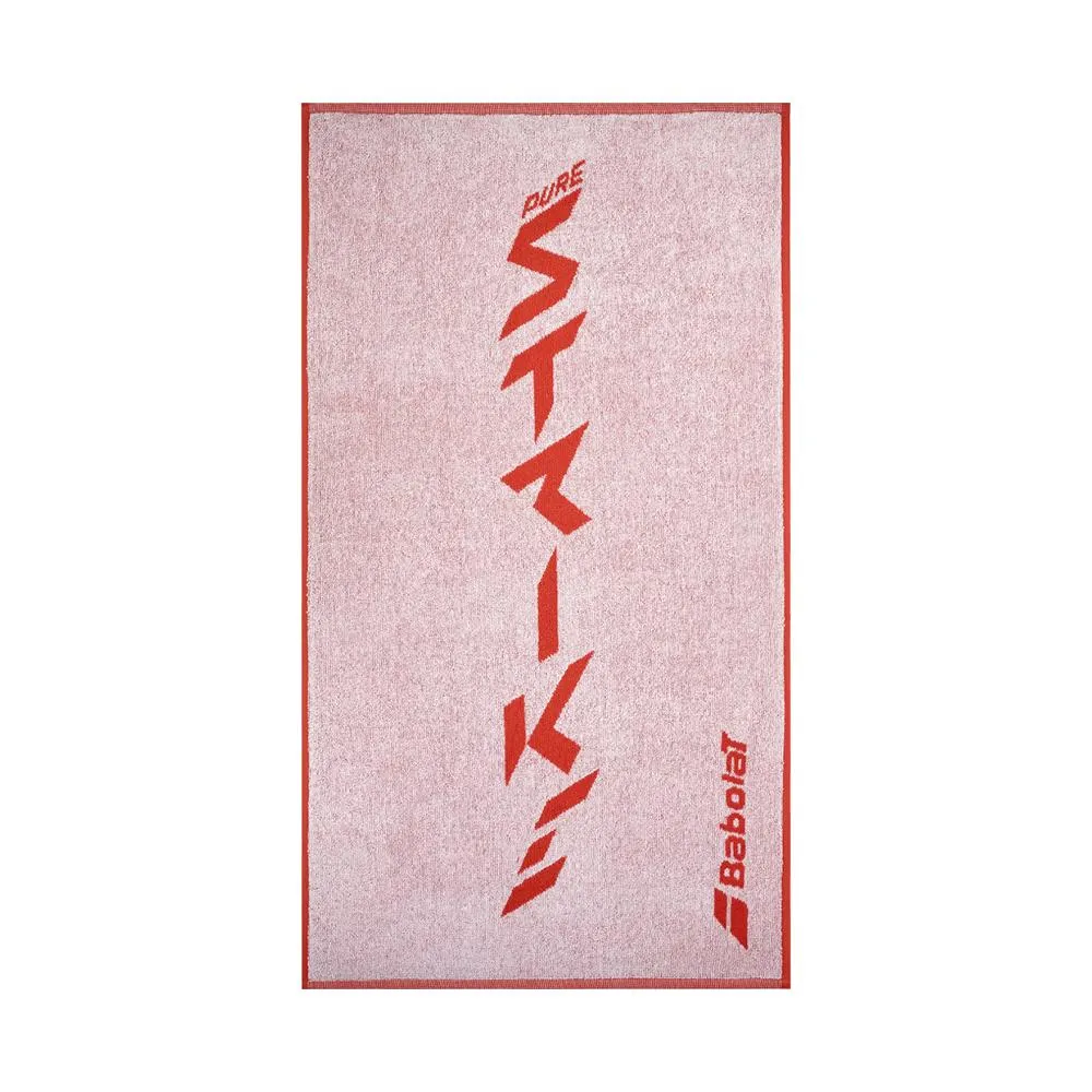 Babolat Tenis Toallas Medium_Towel White/Strike_Red