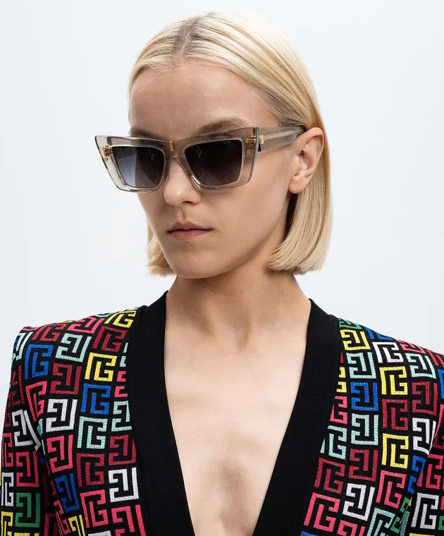 BALMAIN BEYE SUNGLASSES WITH LOGO