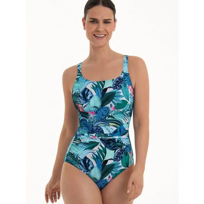 Bañador Mastectomía reductor Anita Submarine Blue Baku con foam 6310 Curasao