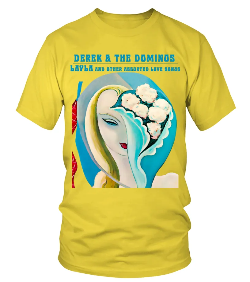 BBRB032YL. DEREK AND THE DOMINOS  LAYLA AND OTHER ASSORTED LOVE SONGS CAMISETA CUELLO REDONDO UNISEX