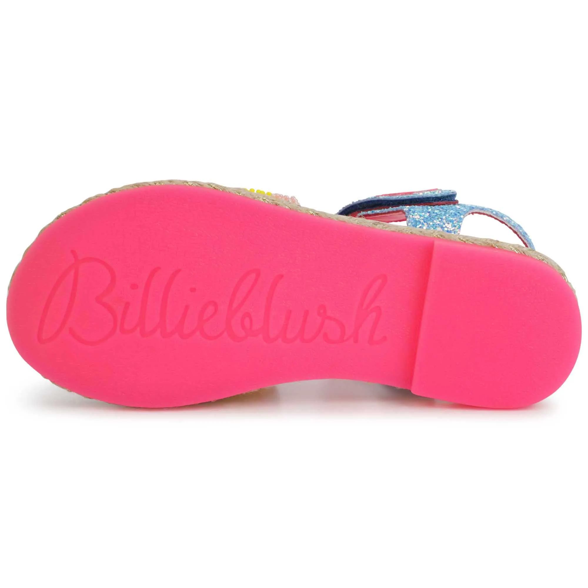 BILLIEBLUSH Sandalias con cuentas y velcro