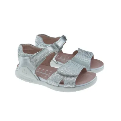 BIOMECANICSSandalias niña metalizadas velcro Biomecanics 222211