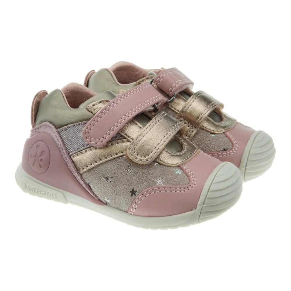 BIOMECANICSSneakers sport metalizada doble velcro Biomecanics 231113