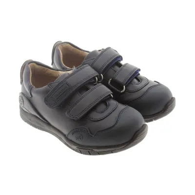 BIOMECANICSZapatos azules velcro colegio Biomecanics 181128