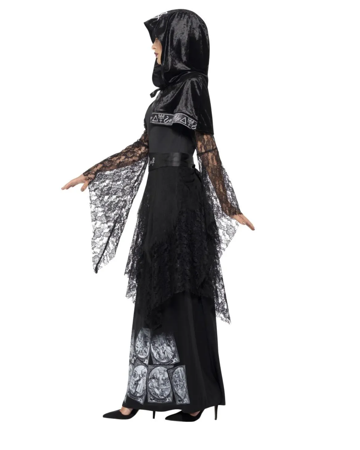 BLACK MAGIC MISTRESS COSTUME BLACK