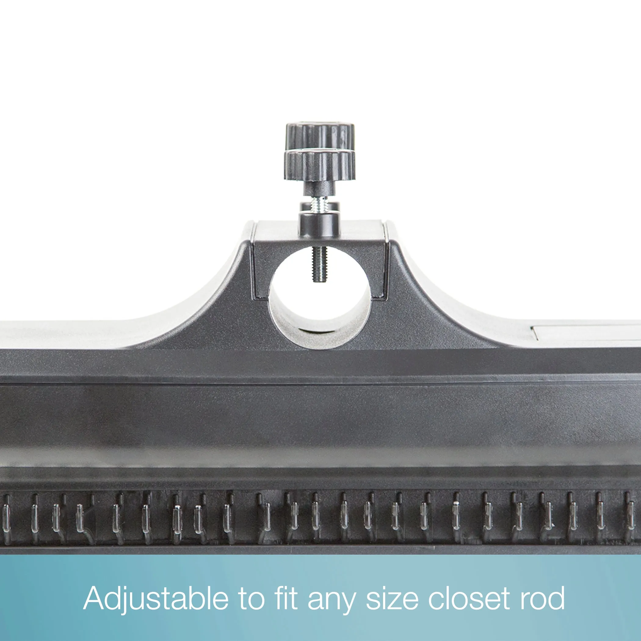 Black Motorized Tie Rack
