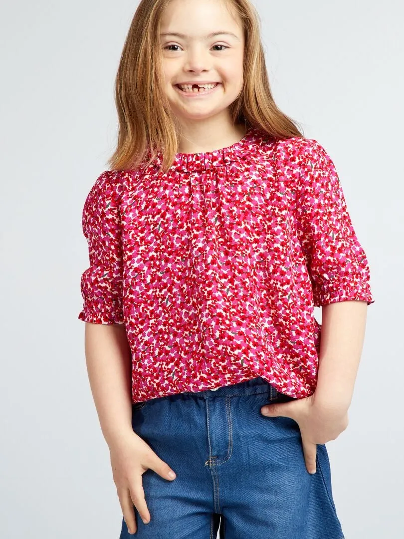 BLUSA DE VISCOSA  SO EASY  BLANCO