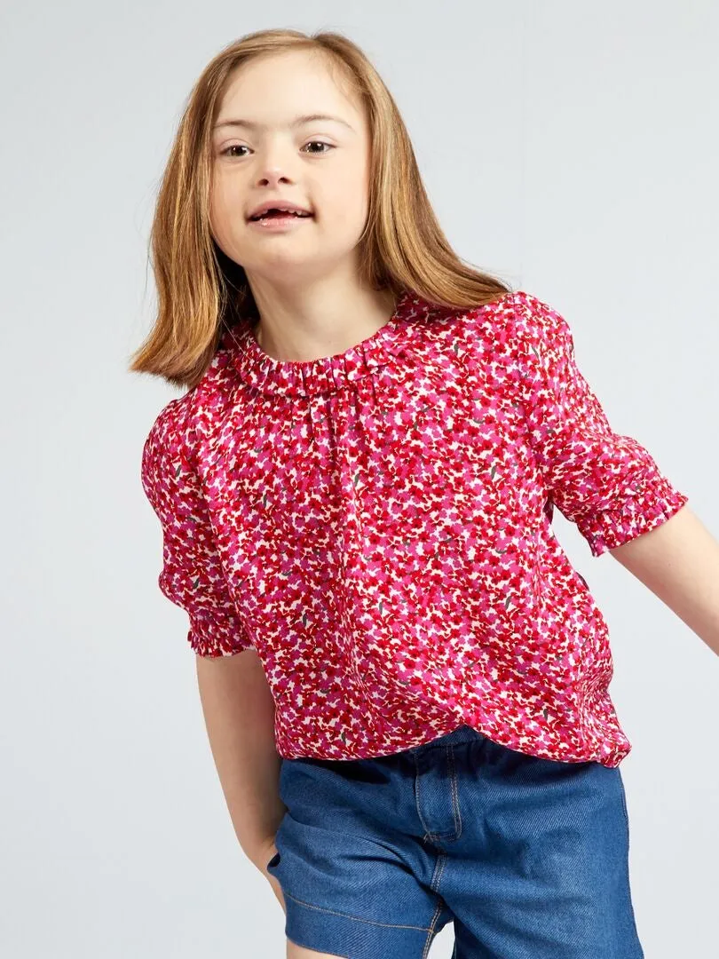 BLUSA DE VISCOSA  SO EASY  BLANCO
