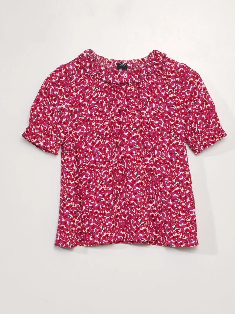 BLUSA DE VISCOSA  SO EASY  BLANCO