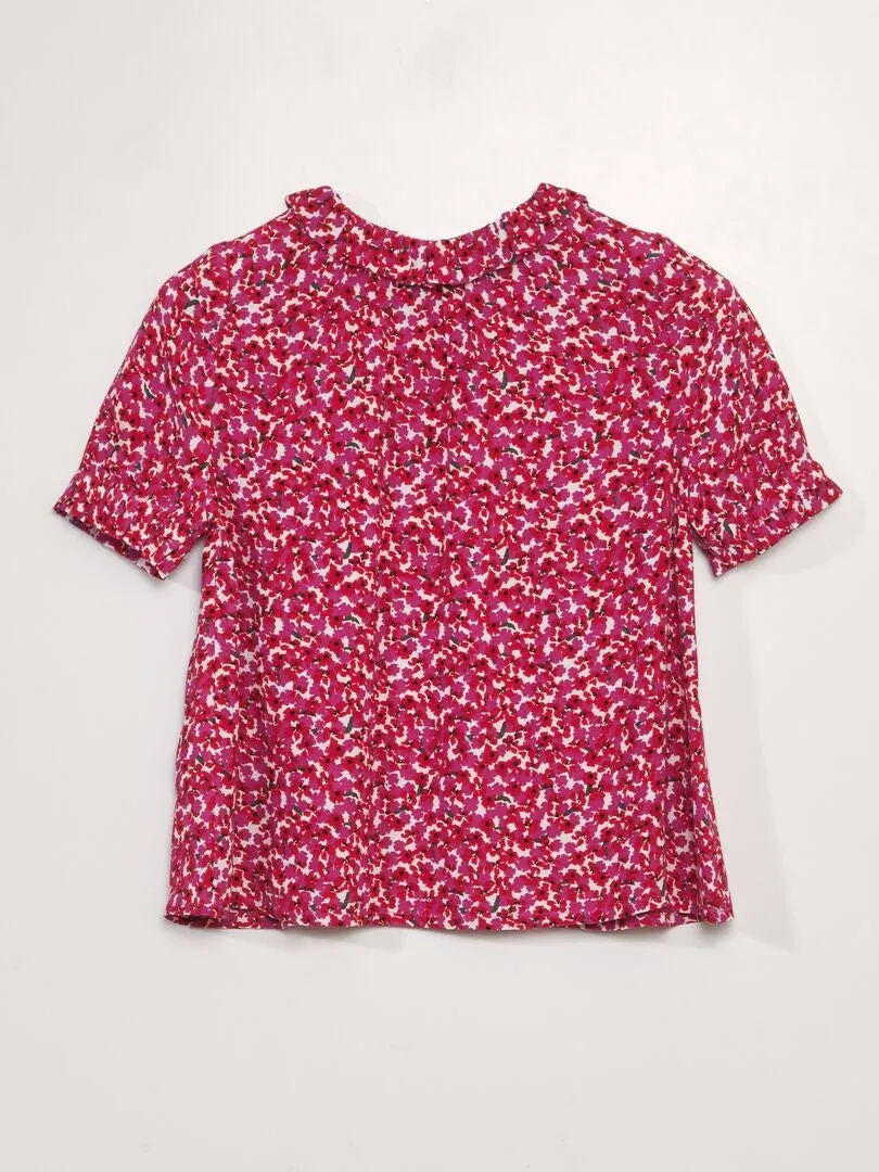 BLUSA DE VISCOSA  SO EASY  BLANCO